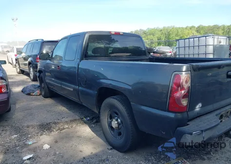 2004 Chevrolet Silverado 1500 Ls из США, поврежденный, VIN 2GCEC19T641237814
